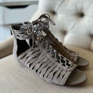 Sam Edelman wedge gladiator sandals